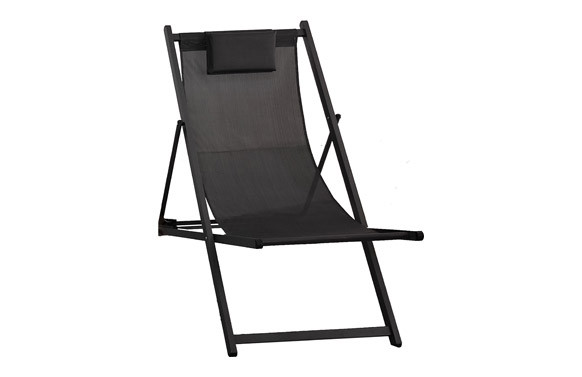 HAMACA ALUMINIO PLEGABLE ANTRACITA
