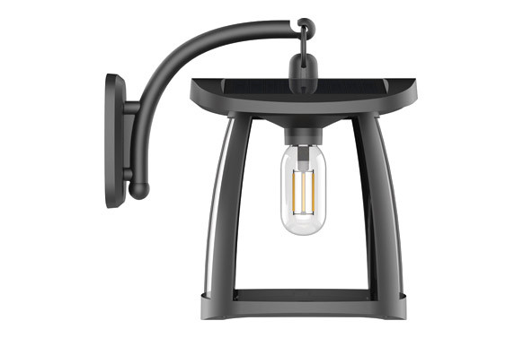 APLIQUE SOLAR ZEFFA 350LM 4000K 3.18W NEGRO APLIQUE SOLAR ZEFFA 350LM 4000K 3.18W NEGRO IP54