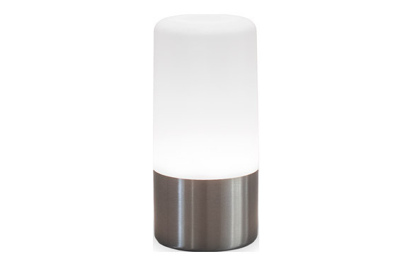LAMPARA SOBREMESA MAIA BATERIA RECARGABLE 19 X 9 CM 100 LM RGB GRIS ESPACIAL