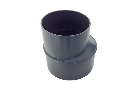 REDUCCION EXCENTRICA PVC M-H Ø 50 X 40 CM REE Ø 17 CM