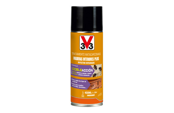 TRATAMIENTO MATACARCOMAS MADERAS INTERIOR PLUS 400 ML