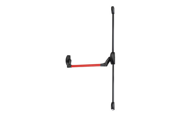 ANTIPANICO SOBREPONER 2 PUNTOS FAST PUSH 900MM NEGRO/ROJO