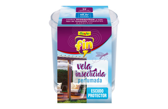 VELA INSECTICIDA VASO CRISTAL 