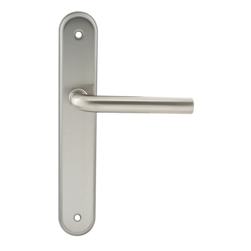 MANILLA 989 ZAMAK/ACERO PLACA (JUEGO) NIQUEL SATINADO