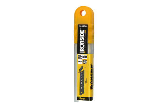 CUCHILLA PARA CUTTER 18 MM SK2H PACK DE 10 PIEZAS