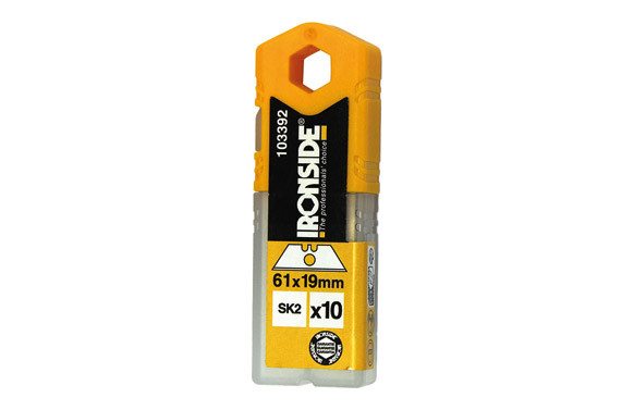 CUCHILLA TRAPEZOIDAL 60 MM SK2 PACK DE 10 PIEZAS