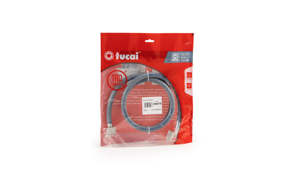 CONEXION FLEXIBLE LAVADADORA TUERCAS PLASTICO HH3/4\" 200 CM
