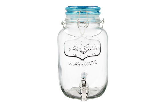 DISPENSADOR BEBIDA CON TAPA VIBA QD 4 L AZUL