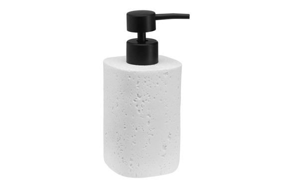 DISPENSADOR JABON CORA BLANCO