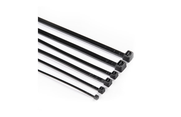 BRIDA NYLON DENTADA NEGRA 7.6X550MM 50UNID