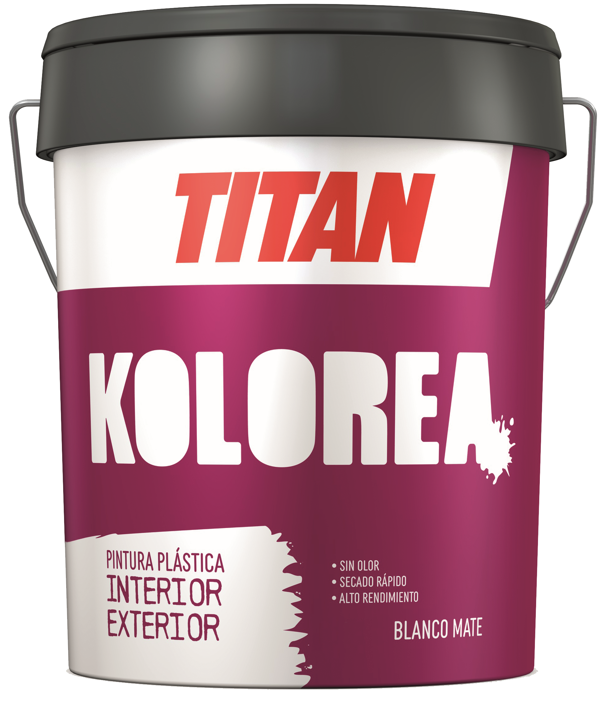 PINTURA PLASTICA INTERIOR EXTERIOR REFRESH MATE 5 KG BLANCO