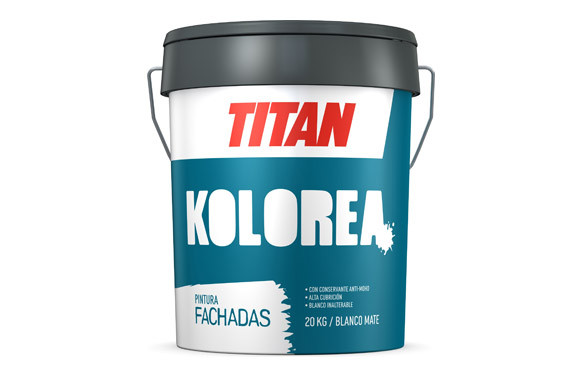 PINTURA PLASTICA FACHADAS REFRESH MATE 20 KG BLANCO