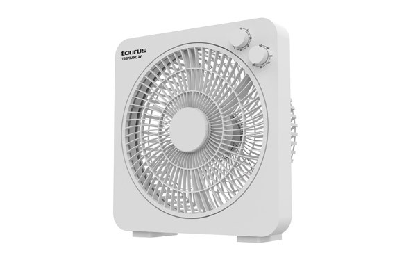 VENTILADOR BOX FAN TROPICANO BLANCO 35W Ø 30CM