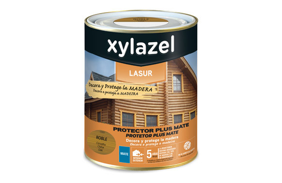 LASUR PLUS MATE 250 ML ROBLE