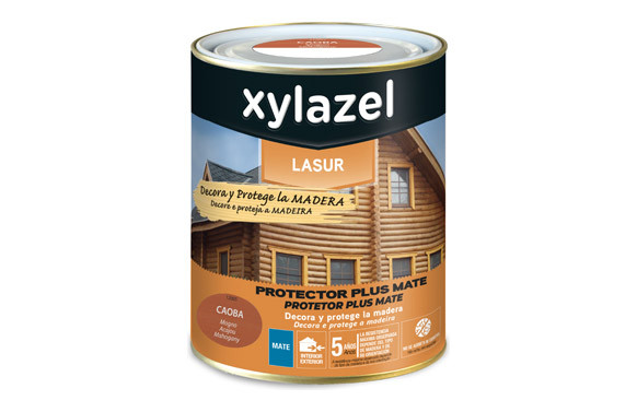 LASUR PLUS MATE 250 ML CAOBA