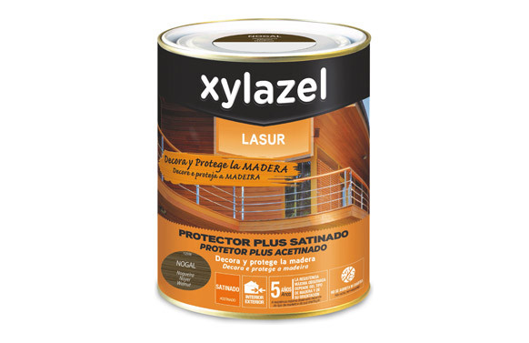 LASUR PLUS SATINADO 750 ML NOGAL