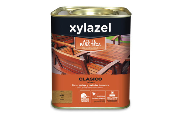 ACEITE TECA PROTECTOR AL AGUA 750 ML MIEL