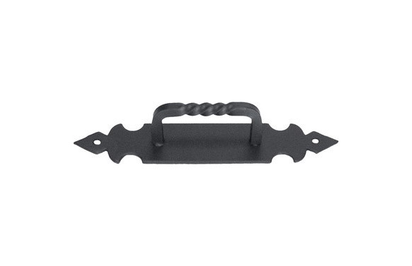 TIRADOR SALOMONICO PLACA 150X30MM