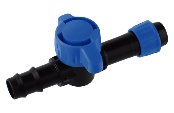 VALVULA CORTE PARA TUBO Y CINTA PLANA Ø 16 MM