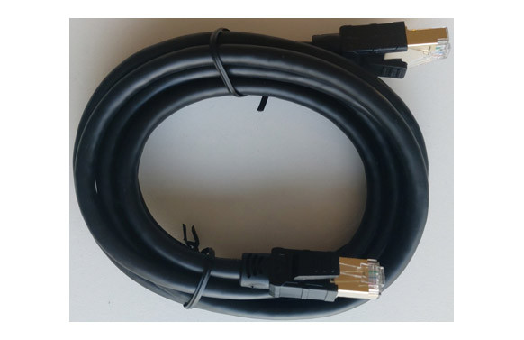 CABLE ETHERNET RJ45 CAT-8 2M NEGRO 
