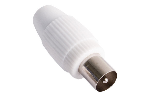 CONECTOR ANTENA COAXIAL MACHO RECTO 