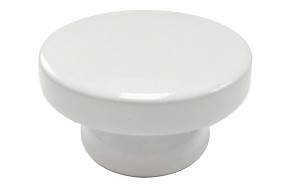 POMO MUEBLE HAYA-BLANCO 38X22MM