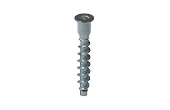 TORNILLO ENSAMBLAR CABEZA PLANA ALLEN GALVANIZADO CAJA PROFESIONAL 7 X 50 200 UDS