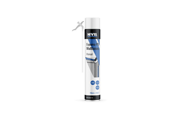 ESPUMA POLIURETANO UNIVERSAL CANULA 750 ML