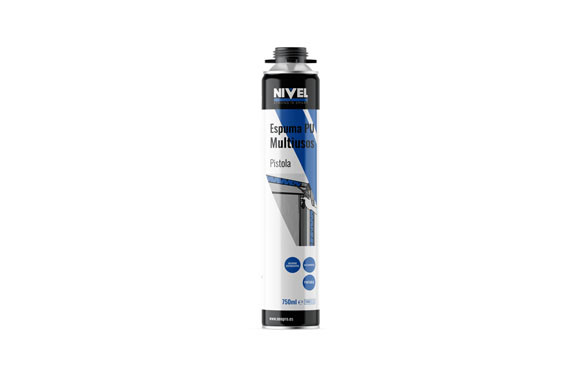 ESPUMA POLIURETANO UNIVERSAL PISTOLA 750 ML