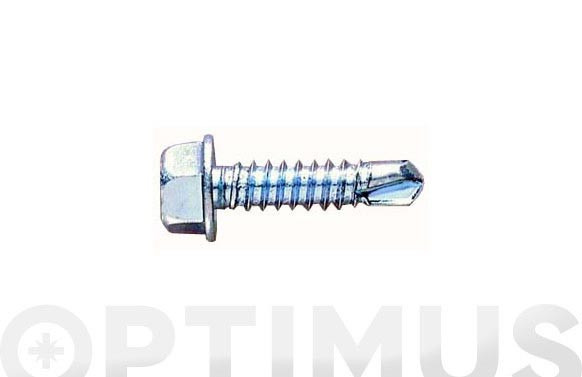 TORNILLO AUTOTALADRANTE 7504K CABEZA HEXAGONAL 6,3 X 19 CINCADO 500 UDS