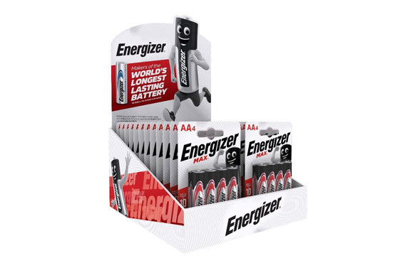 PILAS ENERGIZER 8+4 LOTE PROMOCIONAL BANDEJAS SOBREMESA +LOTE JOHNSON REGALO