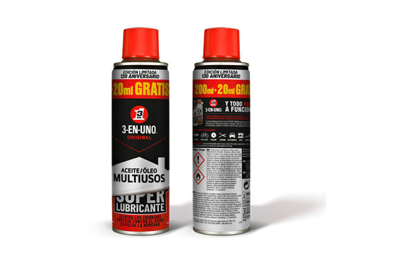 ACEITE LUBRICANTE MULTIUSOS SPRAY 200 + 20 ML