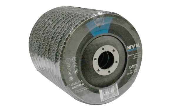 DISCO LAMINAS ZIRCONIO Ø115X1X22,23MM GRANO 40