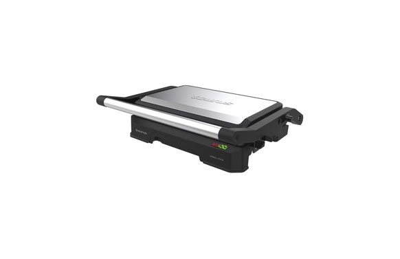 SANDWICHERA CON PLACAS GRILL 1000W INOX