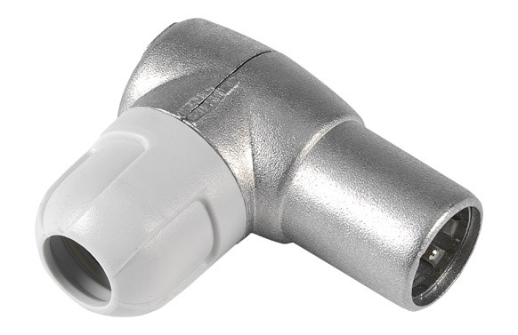 CONECTOR ANTENA TV ACODADO BLINDADO MACHO CEI Ø9,5MM