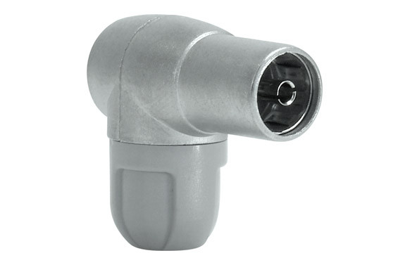 CONECTOR ANTENA TV ACODADO BLINDADO HEMPRA CEI Ø9,5MM