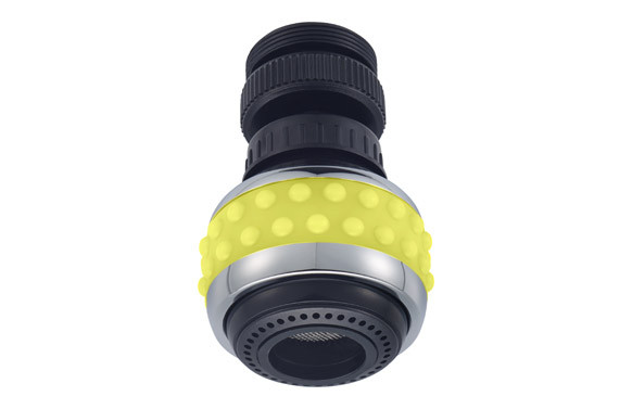 ROCIADOR COCINA CON ROTULA AMARILLO M22 / M24