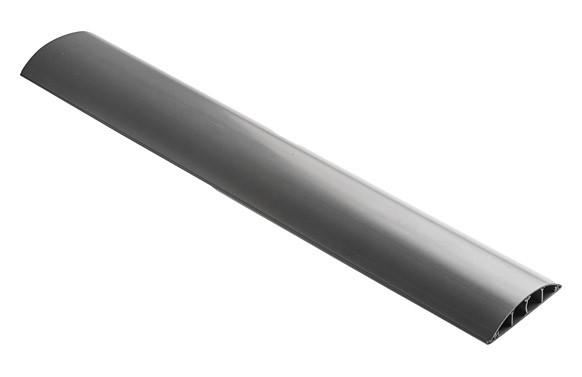 CANALETA ADHESIVA SUELO GRIS 90X18MM 2MT