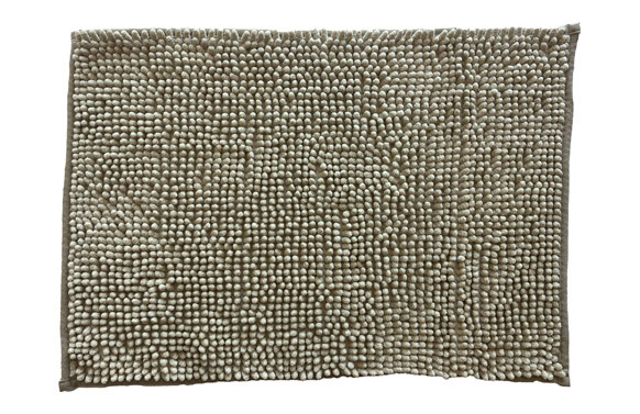 ALFOMBRA BAÑO BEIGE 40 X 60 CM