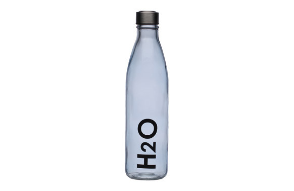 BOTELLA AGUA H2O 1 L AZUL