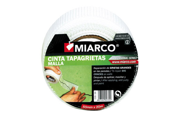 CINTA DE REPARACION CUBREGRIETAS MALLA 50 MM X 20 M