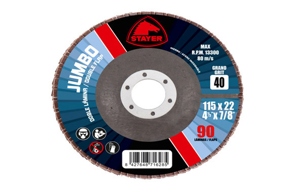 DISCO LAMINA INOX PRO-CER 125 GR 40