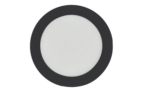 DOWNLIGHT LED EMPOTRAR REDONDO NEGRO KONE 22,5CM 18W 1800LM 4000K