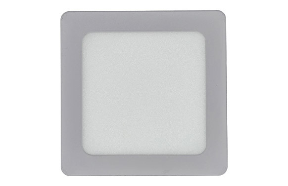 DOWNLIGHT LED EMPOTRAR CUADRADO GRIS KONE 22,5CM 18W 1800LM 6000K