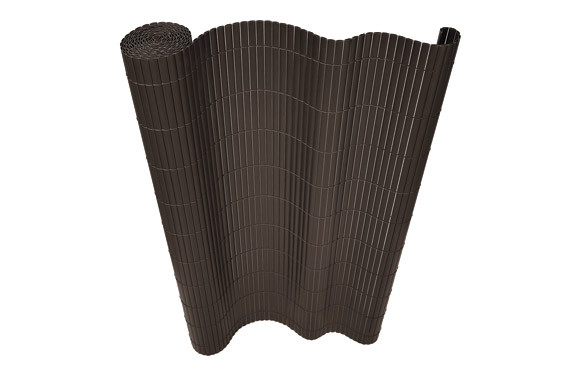 CAÑIZO PVC DOBLE CARA 14 MM 1,5 X 3 M MARRON