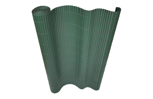CAÑIZO PVC DOBLE CARA 14 MM 2 X 3 M VERDE