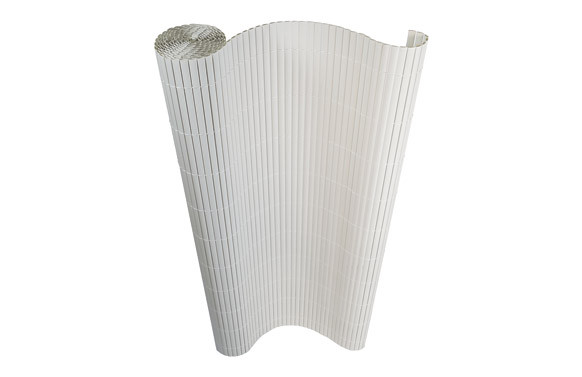 CAÑIZO PVC DOBLE CARA 14 MM 1 X 3 M BLANCO