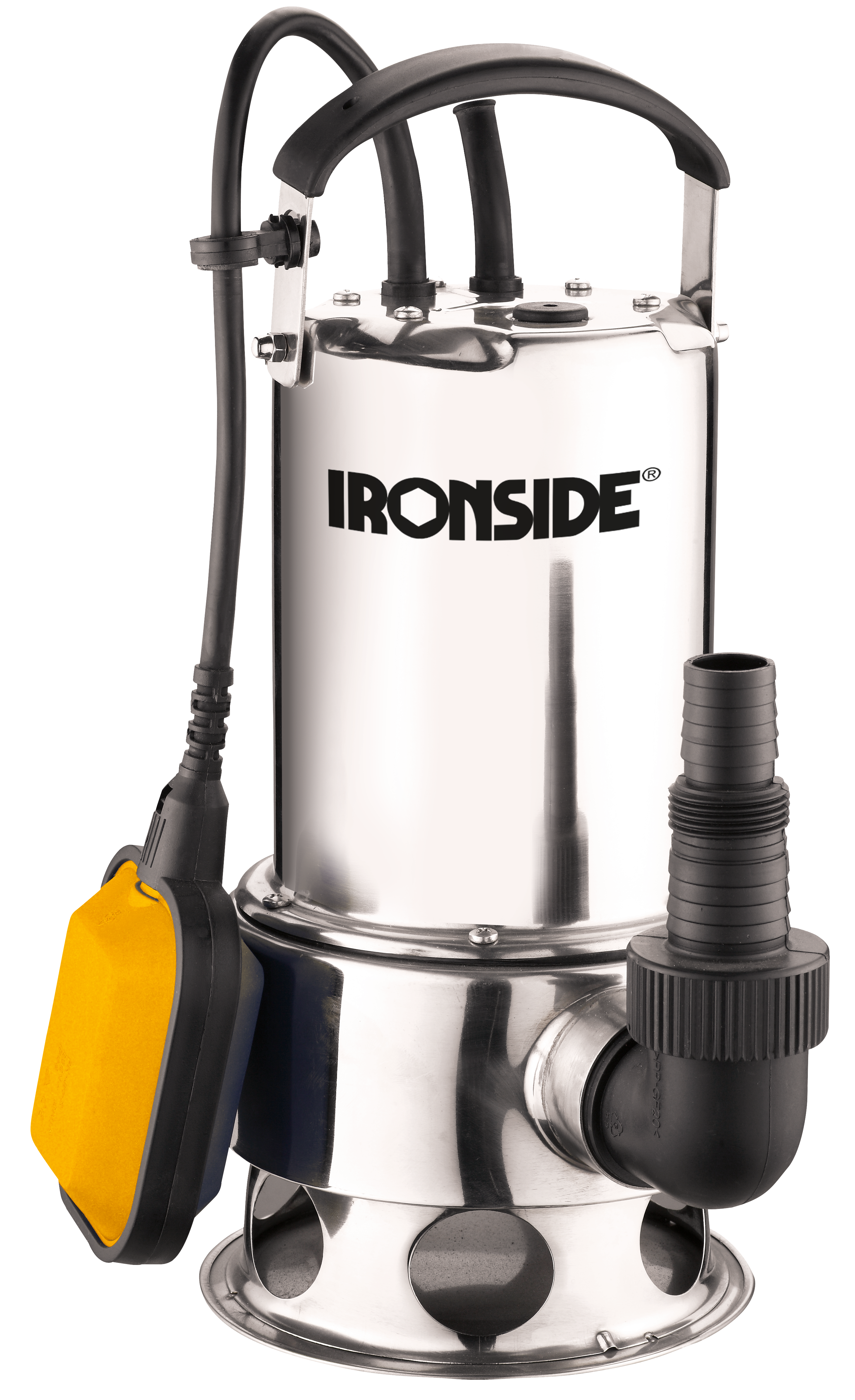BOMBA SUMERGIBLE AGUAS SUCIAS 1100 W INOX 16500 L/H