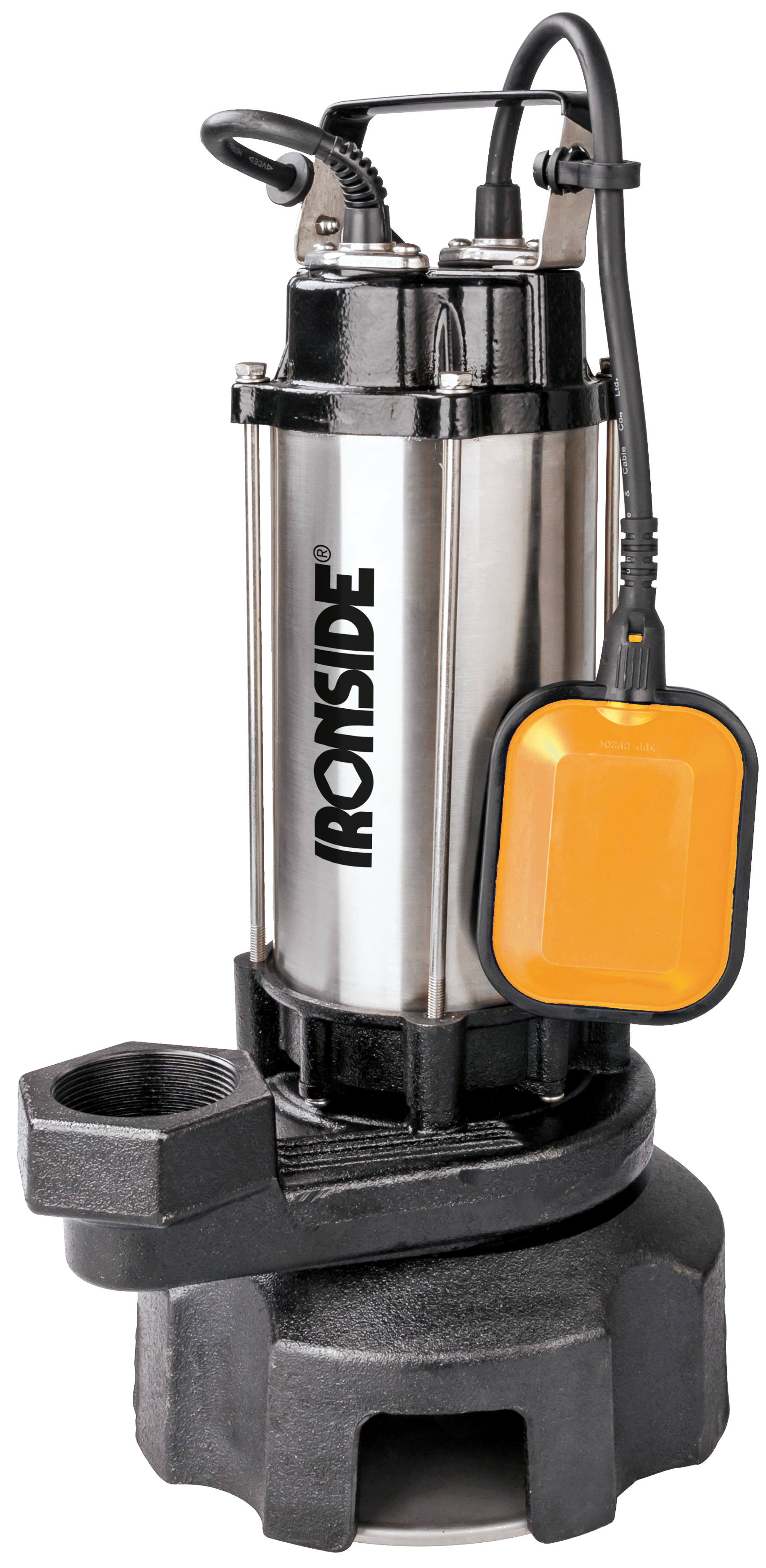 BOMBA SUMERGIBLE AGUAS SUCIAS CON TRITURADOR 800 W 16400 L/H
