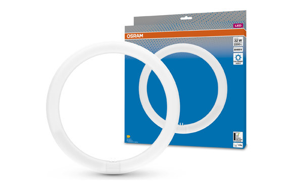 TUBO CIRCULAR LED T9C G10Q 18,3W 2200LM 6500K IP20